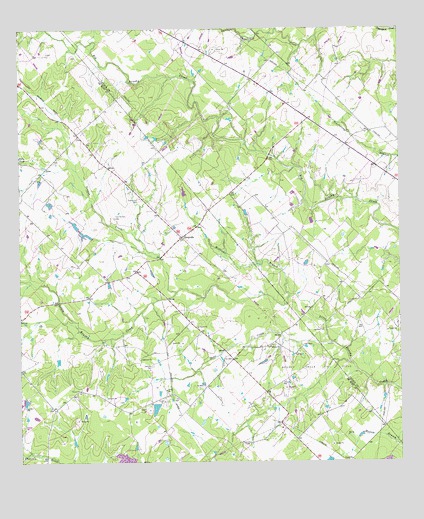 Terryville, TX USGS Topographic Map