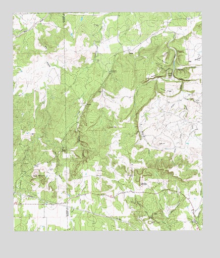 Blowout, TX USGS Topographic Map