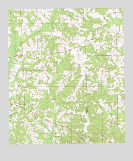 Texasville, AL USGS Topographic Map