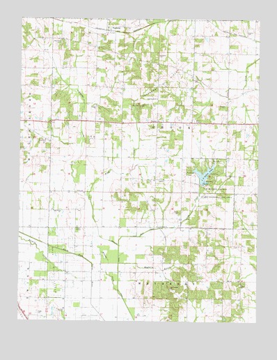Thackeray, IL USGS Topographic Map