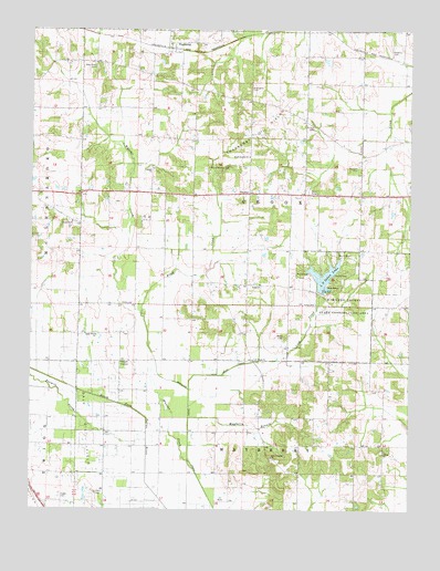 Thackeray, IL USGS Topographic Map