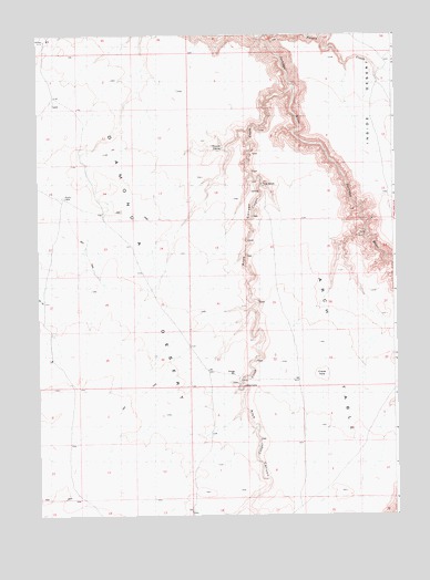 The Arch, ID USGS Topographic Map
