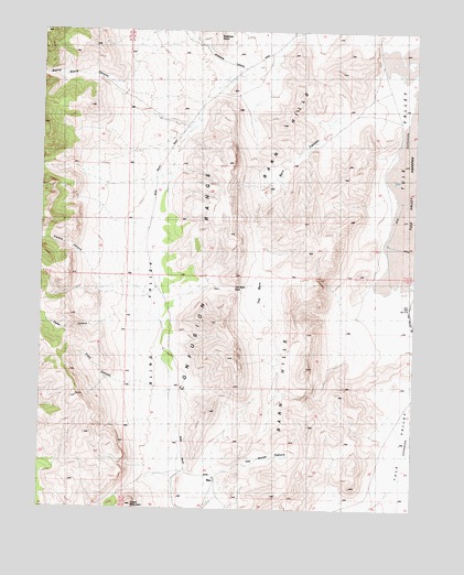 The Barn, UT USGS Topographic Map