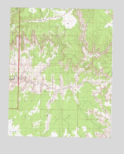 The Barracks, UT USGS Topographic Map