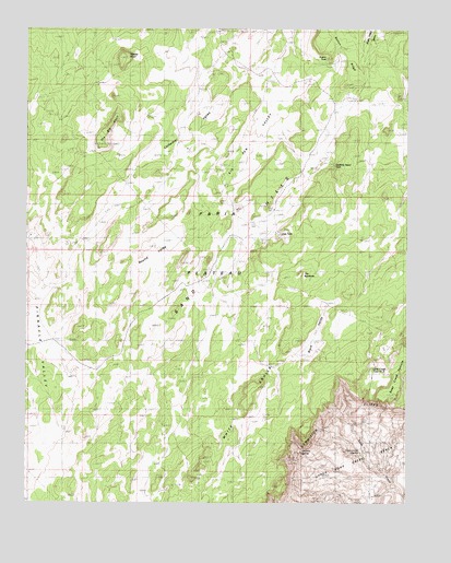 The Big Knoll, AZ USGS Topographic Map