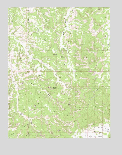 The Blocks, UT USGS Topographic Map