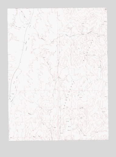 Blue Basin, NV USGS Topographic Map