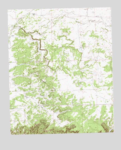 The Dyke, NM USGS Topographic Map