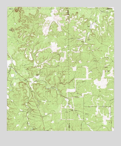 The Falls, TX USGS Topographic Map