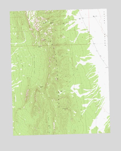 The Gouge Eye, NV USGS Topographic Map
