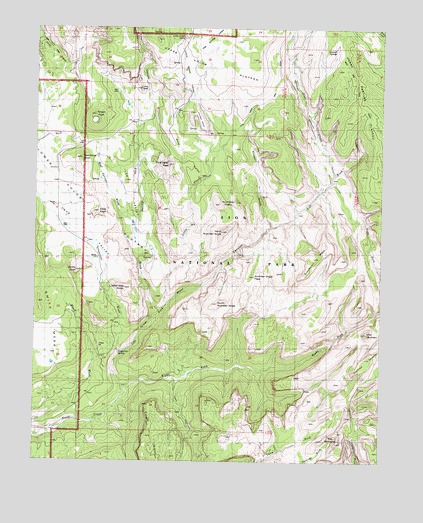 The Guardian Angels, UT USGS Topographic Map