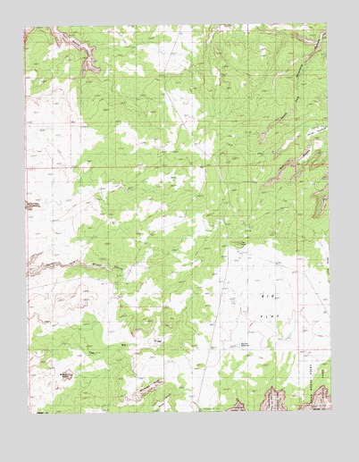 The Knoll, UT USGS Topographic Map