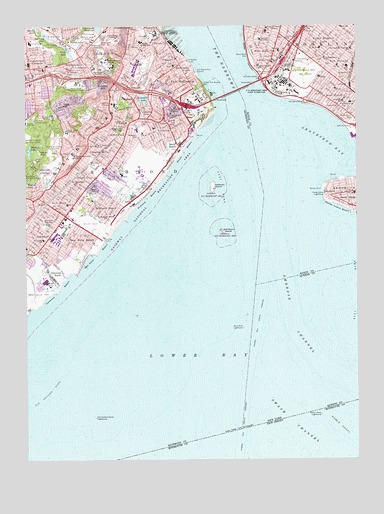 The Narrows, NY USGS Topographic Map
