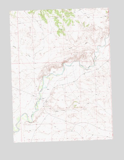 The Nipple NE, CO USGS Topographic Map