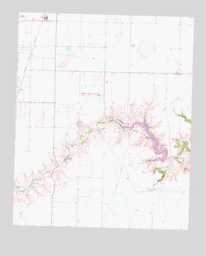 The Palisades, TX USGS Topographic Map