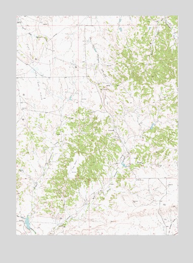 The Park, WY USGS Topographic Map