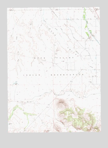 The Point, NV USGS Topographic Map