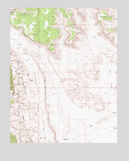 The Post, UT USGS Topographic Map