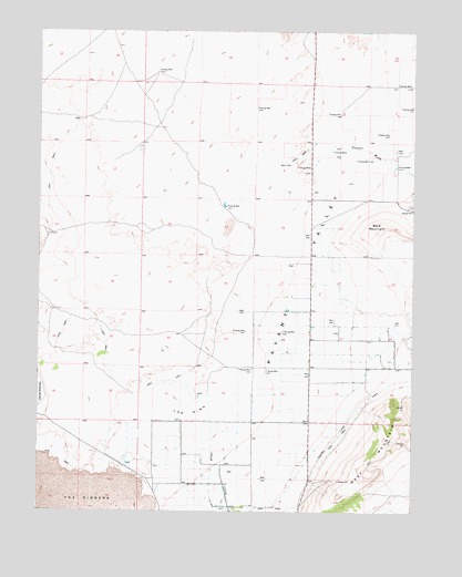 The Sink, UT USGS Topographic Map