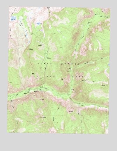 The Sphinx, CA USGS Topographic Map