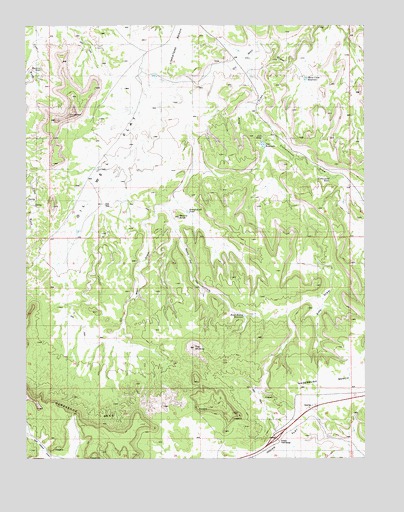 The Wickiup, UT USGS Topographic Map