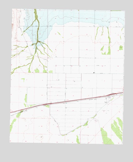 Theba, AZ USGS Topographic Map
