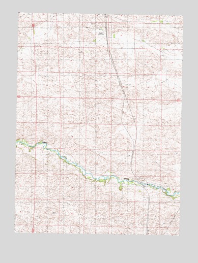Thedford SE, NE USGS Topographic Map