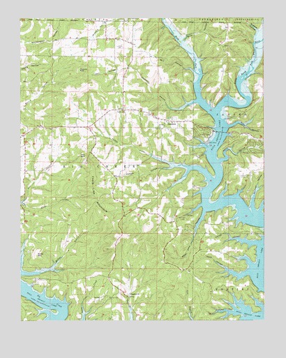 Theodosia, MO USGS Topographic Map