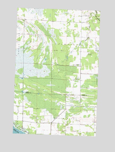 Thief Lake SE, MN USGS Topographic Map