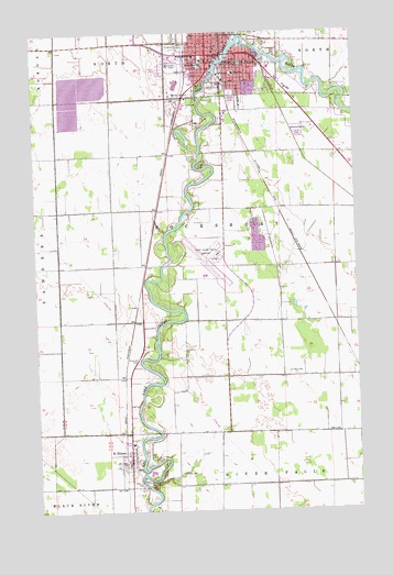 Thief River Falls, MN USGS Topographic Map