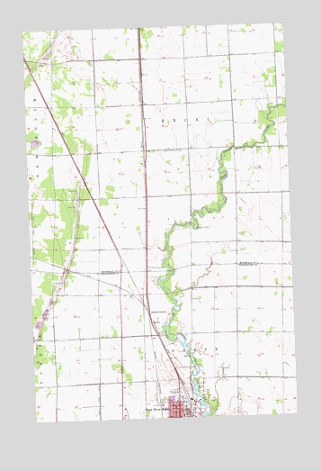 Thief River Falls NW, MN USGS Topographic Map