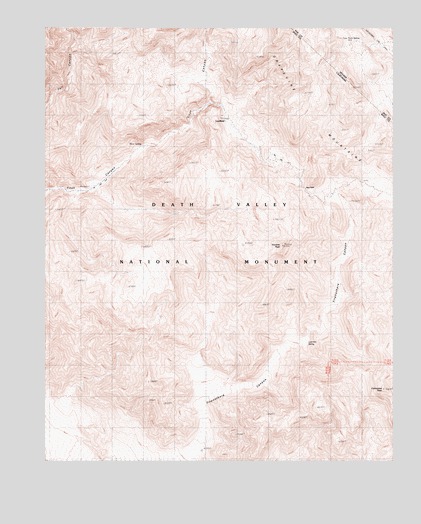 Thimble Peak, CA USGS Topographic Map