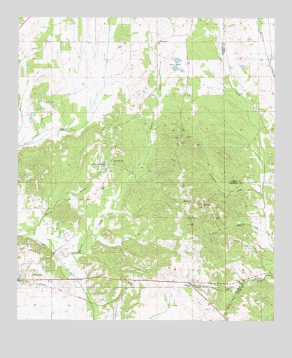 Thomaston East, AL USGS Topographic Map