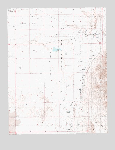 Blue Eagle Springs, NV USGS Topographic Map