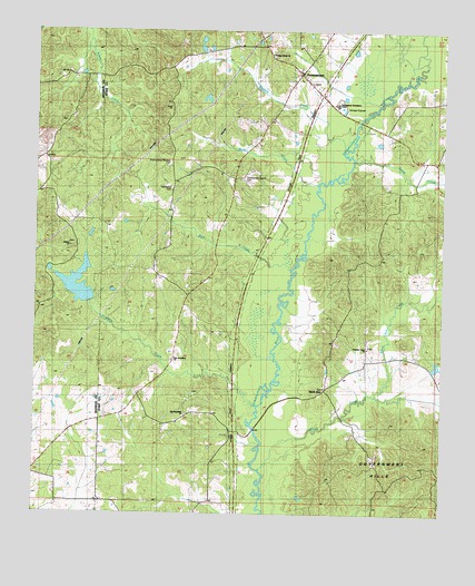 Thomastown, MS USGS Topographic Map