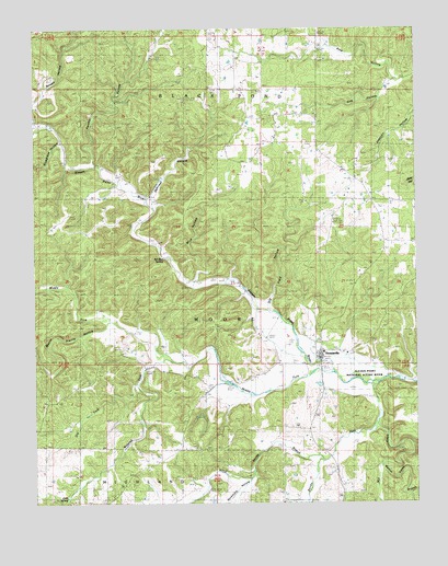 Thomasville, MO USGS Topographic Map