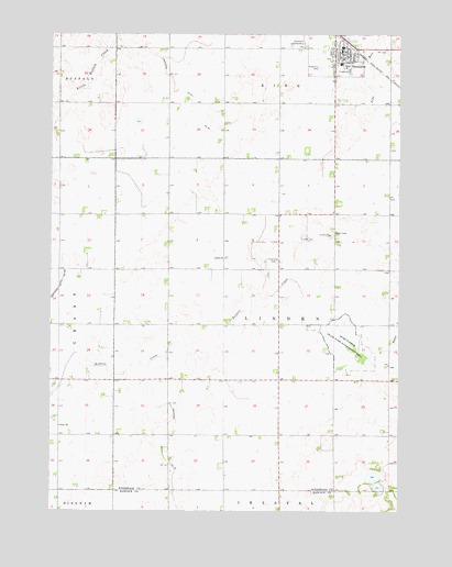 Thompson, IA USGS Topographic Map