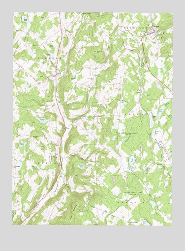 Thompson, PA USGS Topographic Map