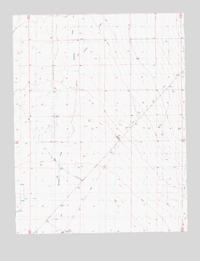 Blue Eagle Springs NE, NV USGS Topographic Map