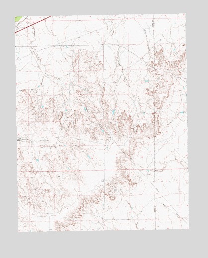 Thompson Arroyo, CO USGS Topographic Map