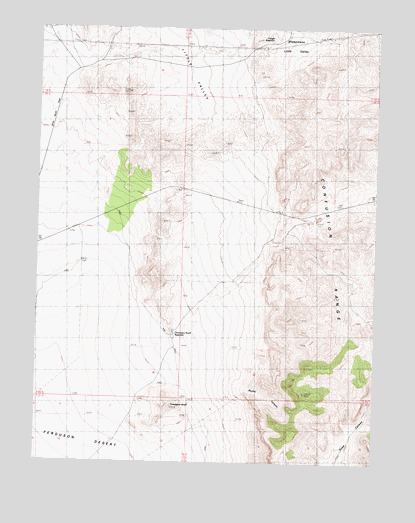 Thompson Knoll, UT USGS Topographic Map