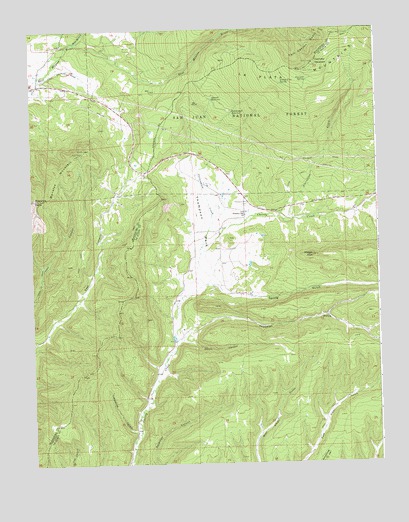 Thompson Park, CO USGS Topographic Map
