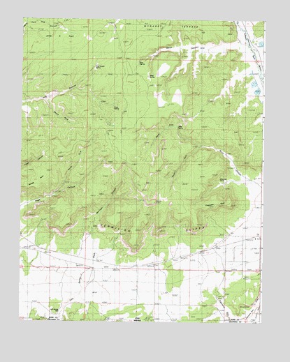 Thompson Point, UT USGS Topographic Map