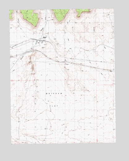 Thompson Springs, UT USGS Topographic Map