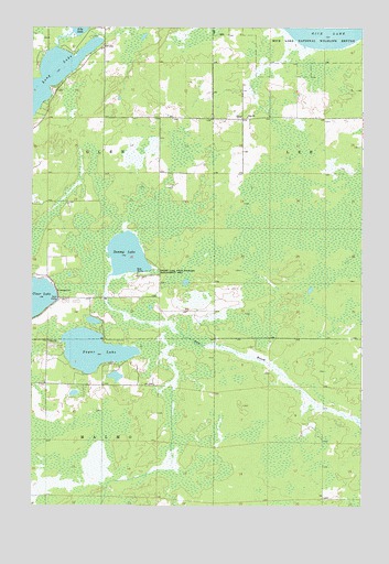 Thor, MN USGS Topographic Map