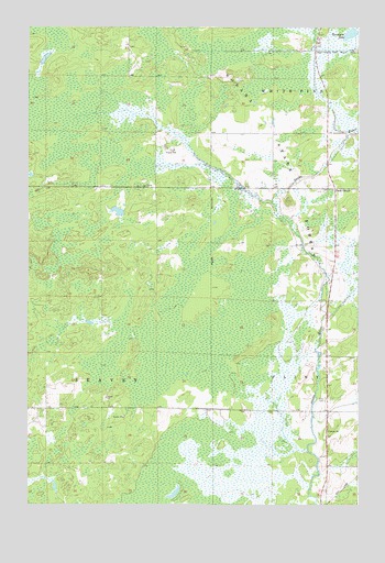 Thor SE, MN USGS Topographic Map