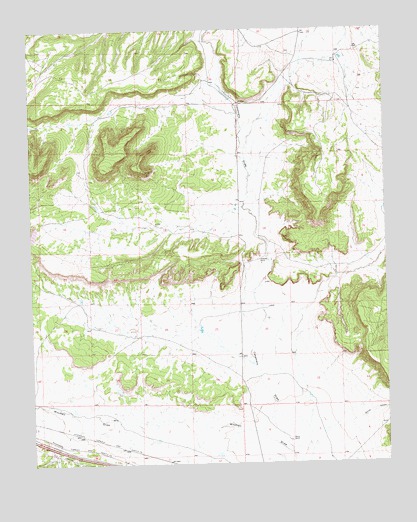 Thoreau NE, NM USGS Topographic Map