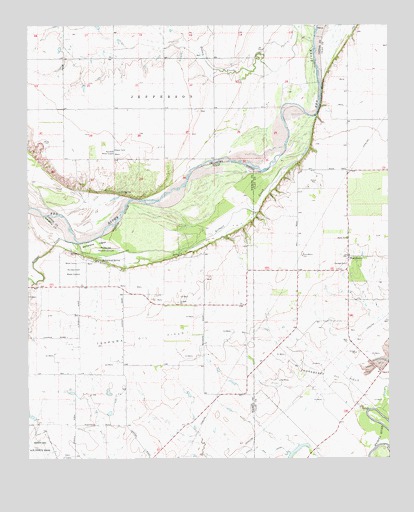 Thornberry, TX USGS Topographic Map