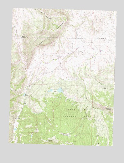 Thornburgh, CO USGS Topographic Map