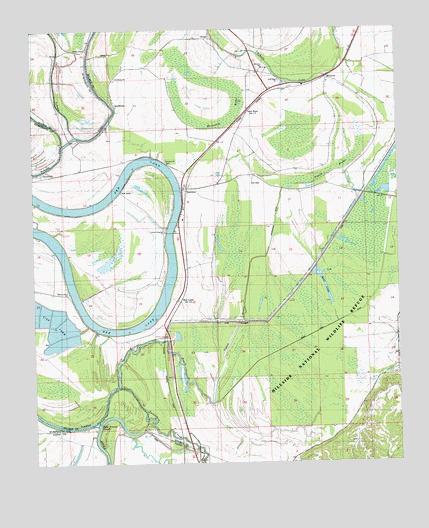 Thornton, MS USGS Topographic Map